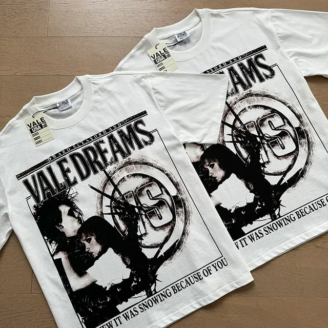 Vale Forever Vale Dreams Graphic Print White T-Shirt 2