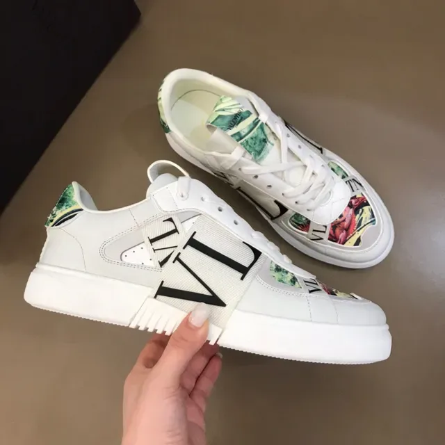 Valentino VLTN Sneakers Lifestyle Imprimé Floral Blanc 6