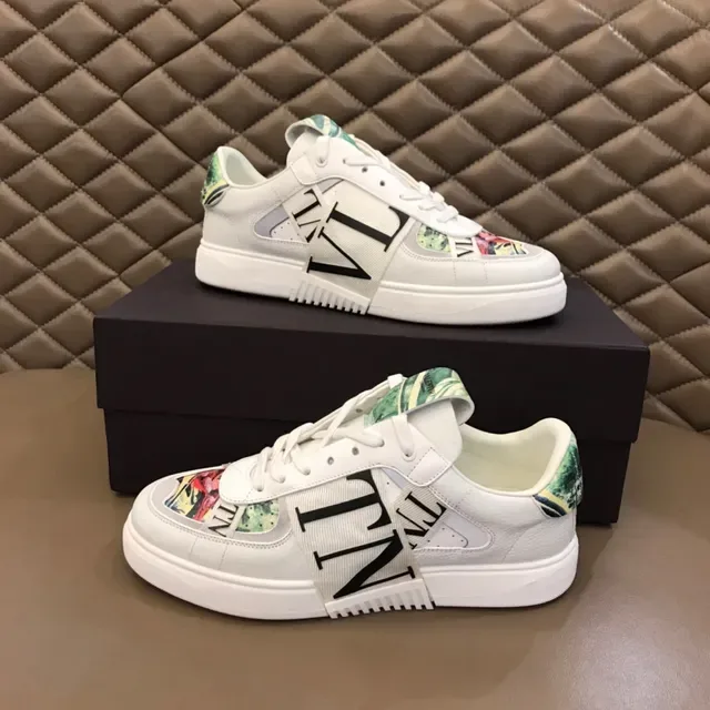 Valentino VLTN Sneakers Lifestyle Imprimé Floral Blanc 7