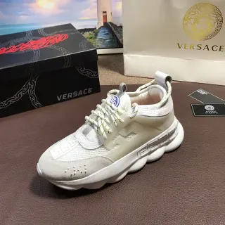 Versace Chain Reaction Off-White চংক স্নিকার