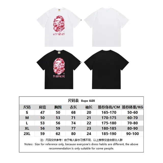 Camiseta gráfica A Bathing Ape ABC Camo con cabeza de mono 2