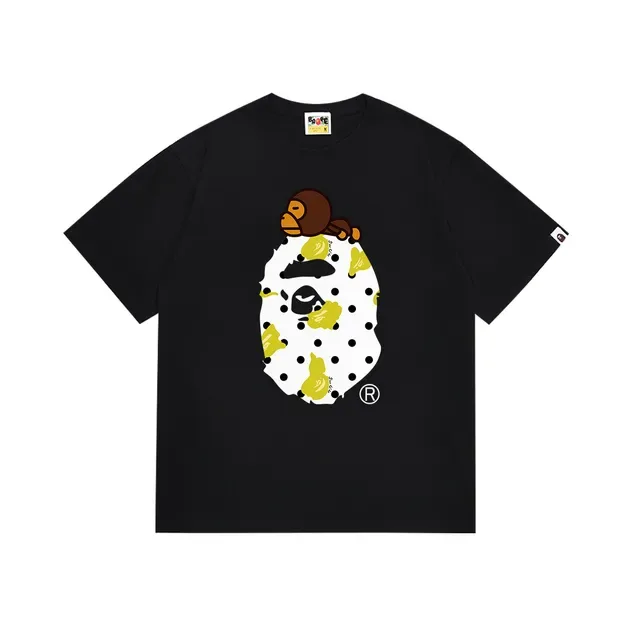 A Bathing Ape 猿人头波点印花T恤 5