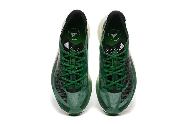 Adidas Adios Pro 3 সবুজ কালো দৌড়ের জুতা 2