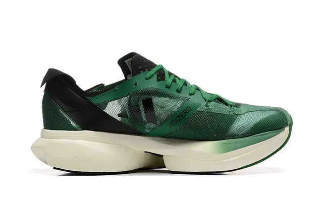 Adidas Adios Pro 3 সবুজ কালো দৌড়ের জুতা 6