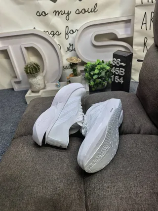 Adidas Adizero Adios Pro 5 White Brown Running Shoes 6