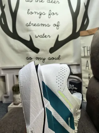 Adidas Adizero Adios Pro 5 White Brown Running Shoes 23