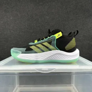 Adidas Adizero Black Neon Yellow Mint Green Basketball Shoes