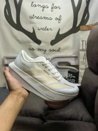 Adidas Adizero LVO SL 2 branco bege cobre tênis de corrida 5