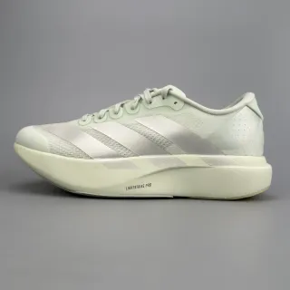 Adidas Beige Tênis de corrida leves com malha engenheirada na parte superior sobreposição de três listras sintética