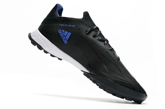 Adidas Zapatillas Negras y Azules Low-Cut Superior Sintético Triple Rayas 2