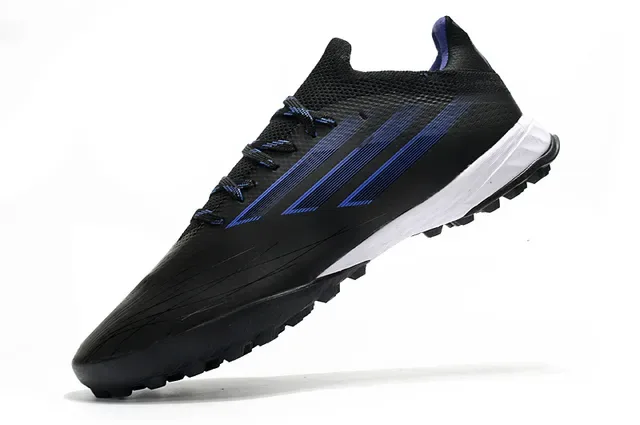 Adidas Zapatillas Negras y Azules Low-Cut Superior Sintético Triple Rayas 3