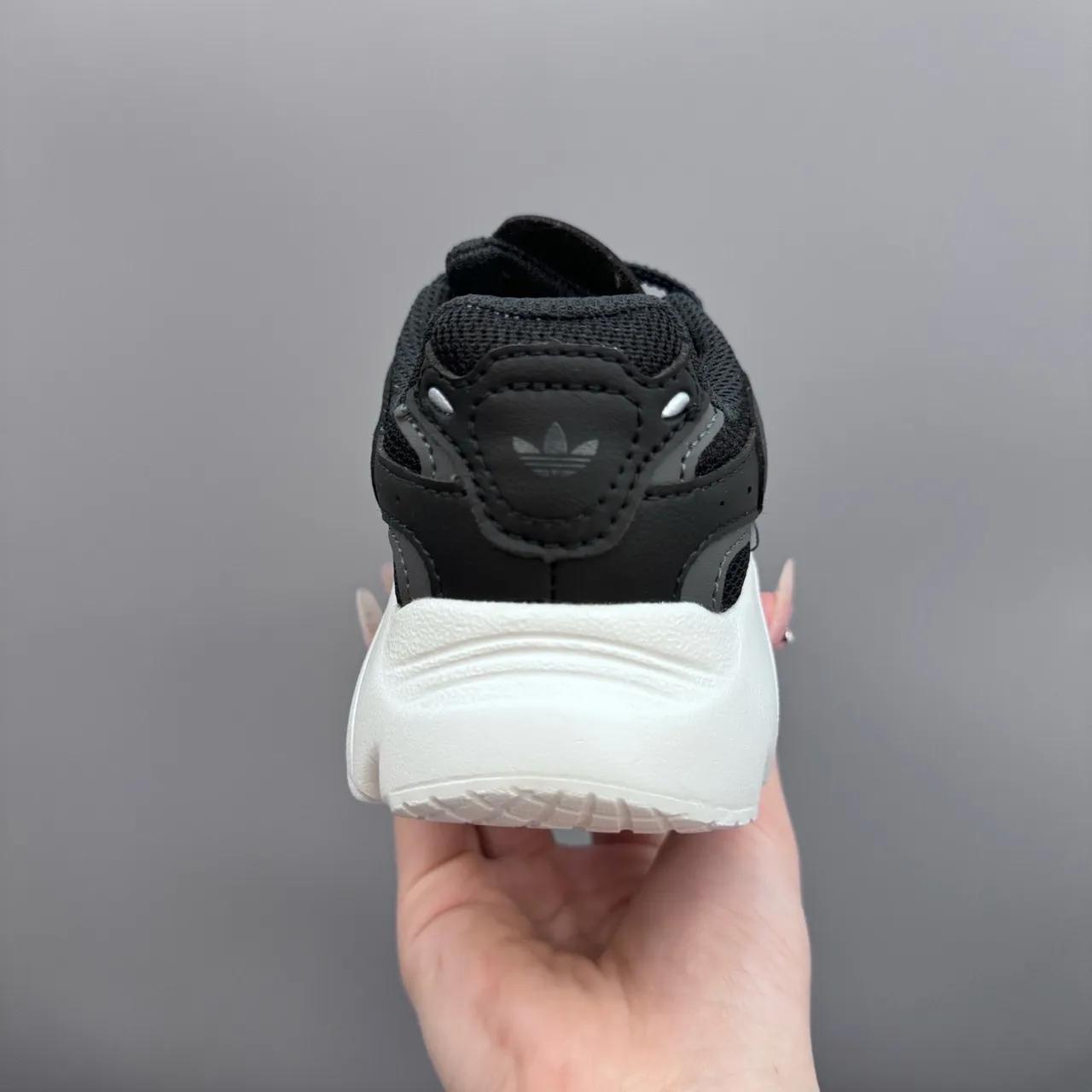 Adidas Zapatillas Deportivas Azules Grises Suela Ondulada Malla Y Superposición De Sintético En La Parte Superior Zapatillas Gruesas 20
