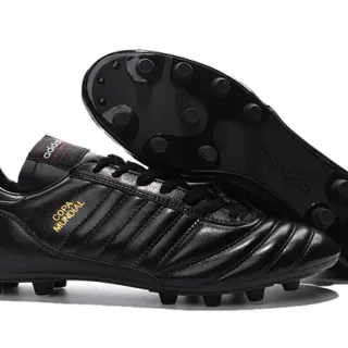 Adidas Copa Mundial Black Gold Firm-Ground 足球鞋