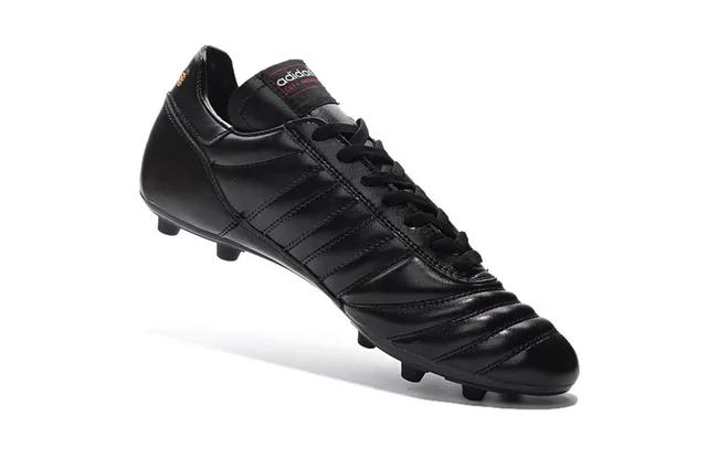Adidas Copa Mundial Black Gold Firm-Ground Soccer Shoes 4