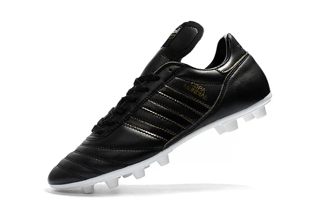 Adidas Copa Mundial Black Gold Zapatillas de fútbol para terreno firme 4