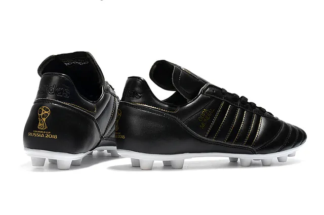 Adidas Copa Mundial Black Gold Zapatillas de fútbol para terreno firme 7