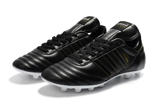 Adidas Copa Mundial Black Gold Zapatillas de fútbol para terreno firme 8