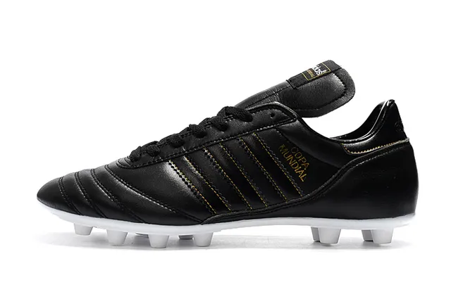 Adidas Copa Mundial Black Gold Zapatillas de fútbol para terreno firme 10