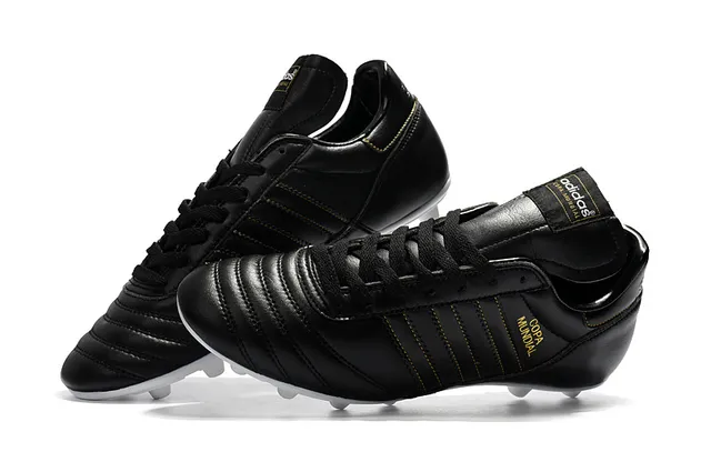 Adidas Copa Mundial Black Gold Zapatillas de fútbol para terreno firme 11