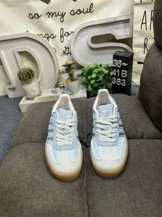 Adidas Tênis Lifestyle Cinza Marrom Sola Gum Low Top 10