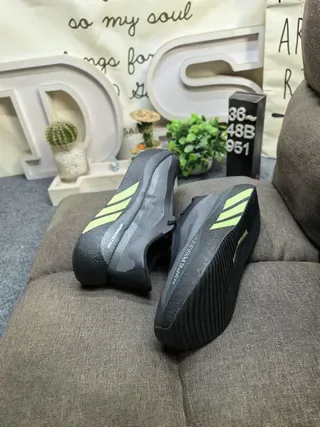 Adidas Hyperboost Tech Black and Lime Green Lifestyle Sneakers 6