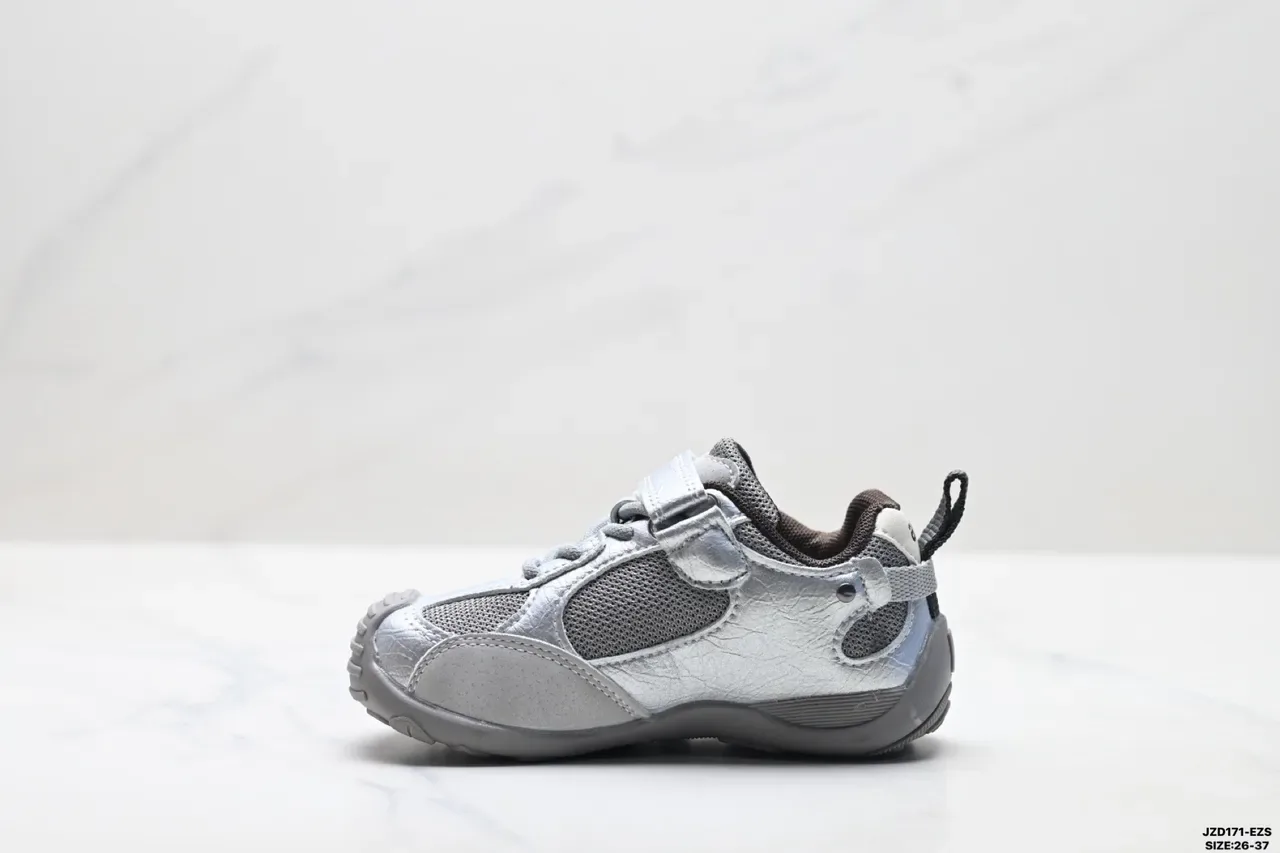 Adidas Crianças Branco Rosa Cinza Velcro Alça Tênis 14