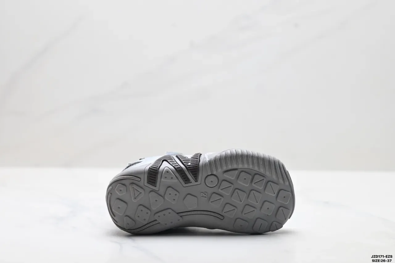 Adidas Crianças Branco Rosa Cinza Velcro Alça Tênis 24
