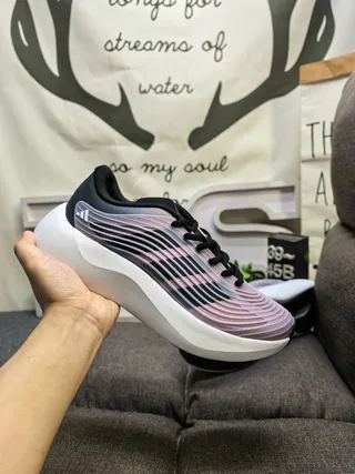 Adidas Pink and Maroon Wave-Upper Lifestyle Sneakers 5