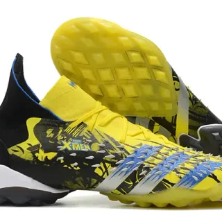 Adidas Predator Accuracy X-Men Yellow Blue Turf Soccer Shoes