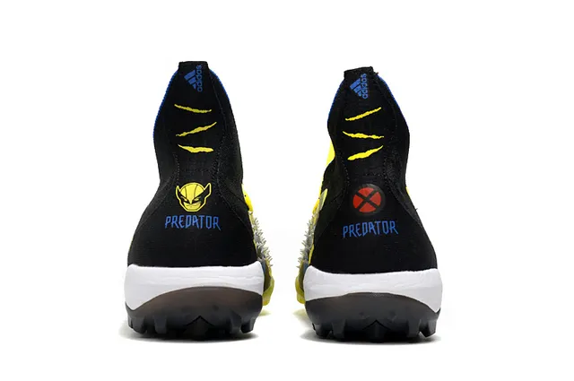 Adidas Predator Accuracy X-Men হলুদ নীল টার্ফ ফুটবল জুতো 3