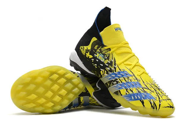 Adidas Predator Accuracy X-Men হলুদ নীল টার্ফ ফুটবল জুতো 4