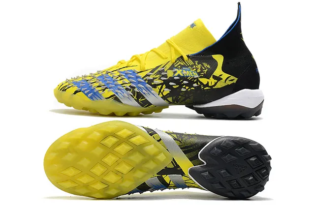 Adidas Predator Accuracy X-Men হলুদ নীল টার্ফ ফুটবল জুতো 5
