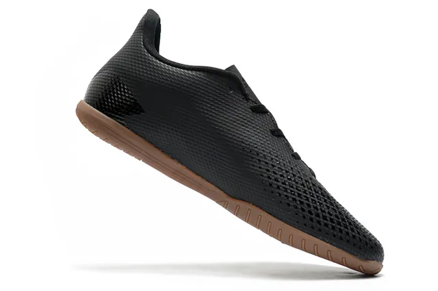 Adidas Predator Blanco Naranja Zapatos de Fútbol Indoor Sintético Malla Superior Bajo 18