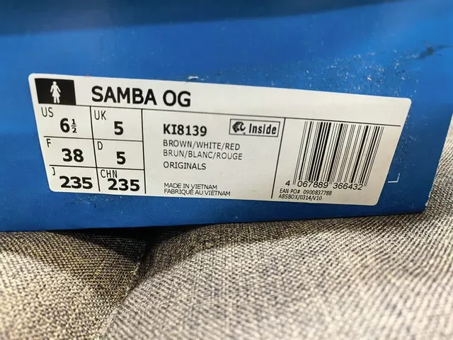 Adidas Samba Zapatillas Lifestyle Marrón y Púrpura 2