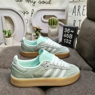Adidas Samba حذاء أسلوب الحياة من السويد أخضر نعناع