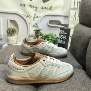 Adidas Samba OG Beige and Tan حذاء رياضي أسلوب حياة