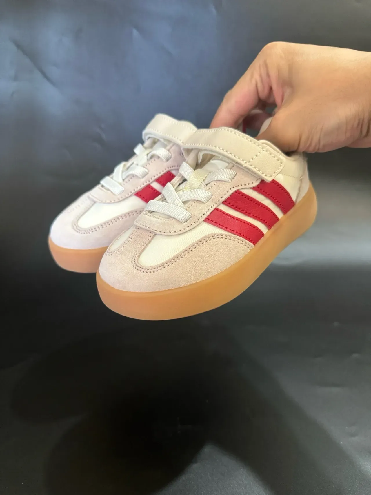 Adidas Samba White Red Suede Upper Three-Stripe Side Panel Lifestyle Sneakers 13