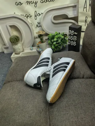 Adidas Samba Black and White Zapatos de Fútbol Indoor 6