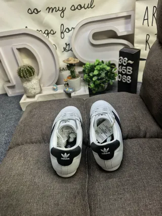 Adidas Samba Black and White Zapatos de Fútbol Indoor 8