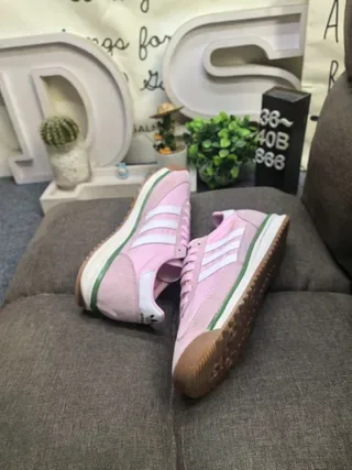 Adidas SL 72 tênis lifestyle rosa e branco 6