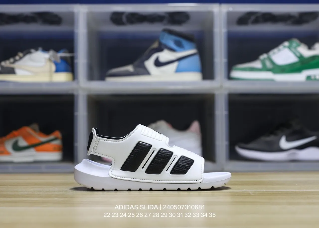 Adidas Slida Blue and Navy Casual Sandals 16