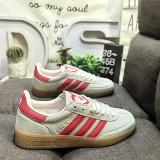 Adidas Spezial بني فاتح وأحمر حذاء أسلوب حياة