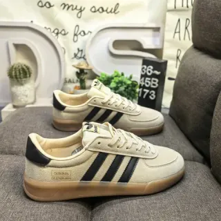 Adidas Spezial Beige Black Gum أحذية رياضية أسلوب حياة