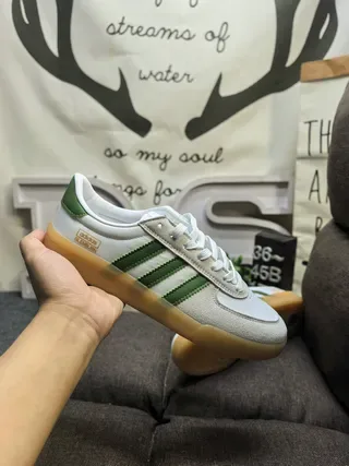 Adidas Spezial Beige Black Gum 生活方式运动鞋 5