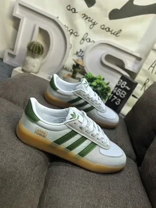 Adidas Spezial Beige Black Gum 生活方式运动鞋 9