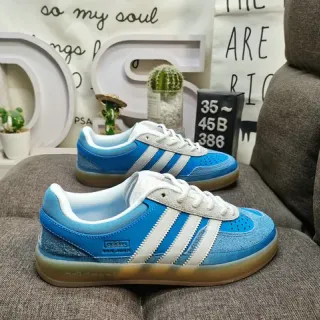 Adidas Spezial أحذية رياضية أزرق وأبيض للأسلوب الحياتي
