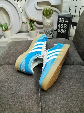 Adidas Spezial Tênis Lifestyle Azul e Branco 6