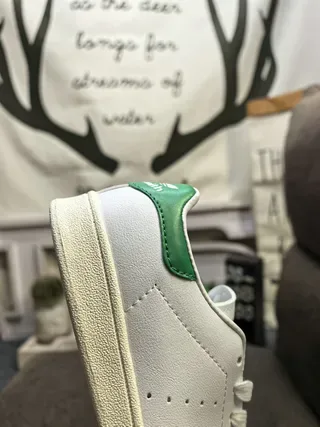 Sneakers Lifestyle Adidas Stan Smith Blanc et Vert 3