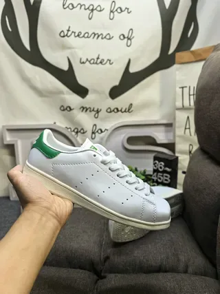 Sneakers Lifestyle Adidas Stan Smith Blanc et Vert 5