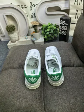 Sneakers Lifestyle Adidas Stan Smith Blanc et Vert 8